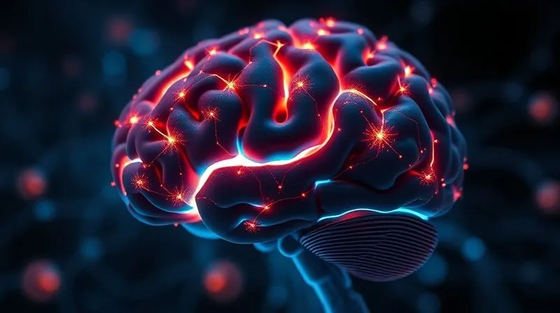 A photorealistic image of a brain with glowing neural pathways, connected to abstract representations of consumer desires and fears, cinematic lighting, sharp focus, 8K hyper-detailed, professional photography, shot on a high-end DSLR.