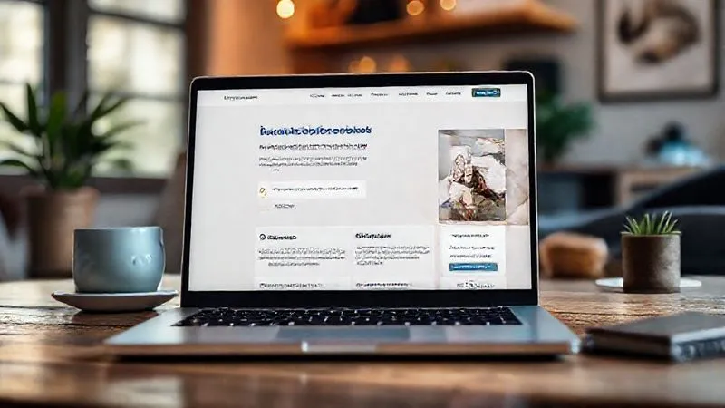 A photorealistic image of a beautifully designed online course landing page on a laptop screen, showcasing glowing testimonials, clear value propositions, and enticing bonus offers. Cinematic lighting, sharp focus on the laptop screen, depth of field blurring a cozy, inspiring workspace. 8K hyper-detailed, professional photography, shot on a high-end DSLR.