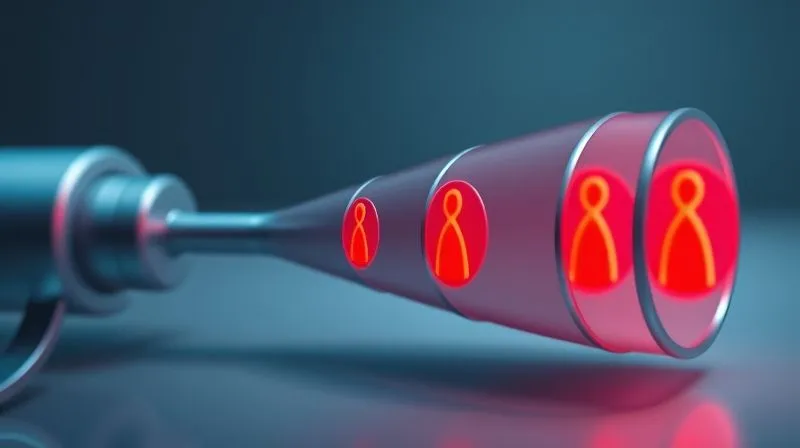 A photorealistic 3D rendering of a sales funnel, with a glowing red 'leak' icon at various stages (awareness, consideration, intent, decision, conversion), illustrating where customers drop off. Cinematic lighting, sharp focus on the leaks, depth of field, 8K, professional photography.