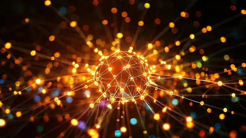 A vibrant, interconnected digital web, with glowing nodes representing different online communities, social media platforms, and websites. Streams of light flow between them, symbolizing information exchange, networking, and strategic partnerships. The overall image suggests a dynamic and expansive digital ecosystem. photorealistic, professional photography, 8K, cinematic lighting, sharp focus on the central web, depth of field blurring the intricate connections, shot on a high-end DSLR.