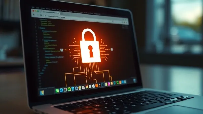 A photorealistic, professional photography image of a glowing digital pixel icon connected to a web browser window on a laptop screen, with lines of code visible in the background, cinematic lighting, sharp focus on the pixel, depth of field, 8K hyper-detailed, shot on a high-end DSLR.