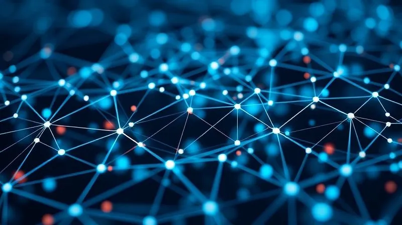 A photorealistic image of a complex digital network of interconnected nodes, symbolizing automated processes and passive income streams. Data flows smoothly between different platforms. Cinematic lighting, sharp focus on the network, depth of field. 8K hyper-detailed, professional photography, shot on a high-end DSLR.