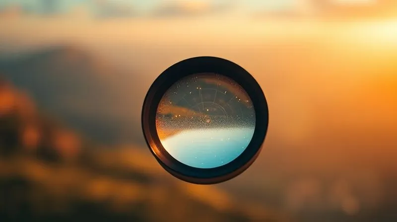 A photorealistic image of a magnifying glass sharply focusing on a specific, intricate detail within a blurred, broader landscape, symbolizing niche specialization. The lighting is cinematic, highlighting precision and clarity. 8K hyper-detailed, shot on a high-end DSLR.
