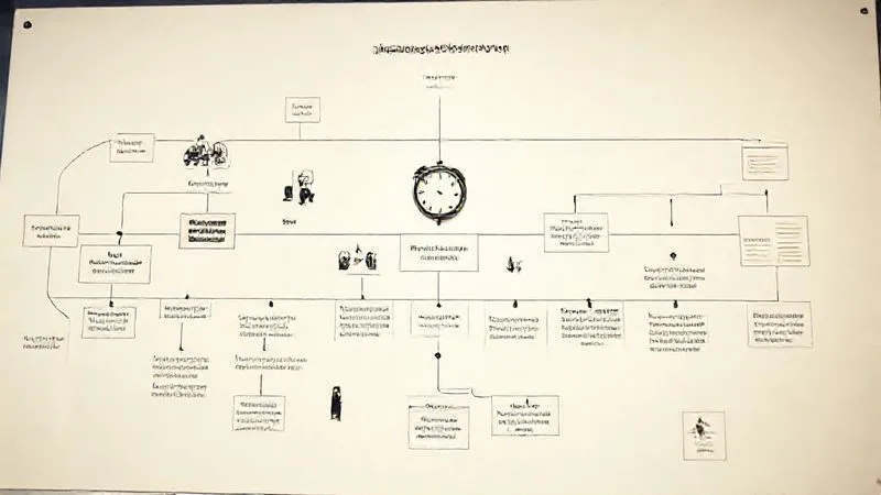 A photorealistic, detailed flowchart or journey map depicting the customer's path from initial awareness to final purchase. Different mental triggers (e.g., a small clock for urgency, a group of people for social proof, a certificate for authority) are subtly integrated at various stages of the flow. The visual is clean, professional, with soft gradients and subtle cinematic lighting. 8K, sharp focus, depth of field.