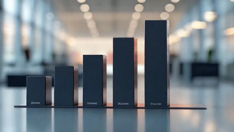A photorealistic 3D bar chart showing a significant increase in 'Profit' and 'Time Saved' metrics after implementing delegation strategies. The bars for 'Post-Delegation' are noticeably taller and brighter than 'Pre-Delegation'. The chart is set against a clean, modern background with subtle cinematic lighting, sharp focus on the data, and a slight depth of field. 8K hyper-detailed, professional photography.