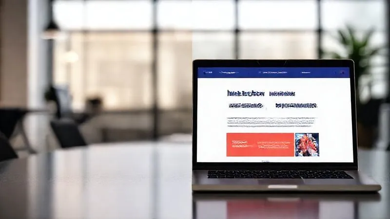 A split photorealistic image. On the left, a dull, generic blog post thumbnail with small, unreadable text and a stock photo. On the right, a vibrant, professional blog post thumbnail with bold, clear typography, an engaging custom graphic, and a concise headline. Both are displayed on a laptop screen in a modern office setting. Cinematic lighting, sharp contrast between the two, sharp focus on the screens, depth of field. 8K hyper-detailed, professional photography, shot on a high-end DSLR.