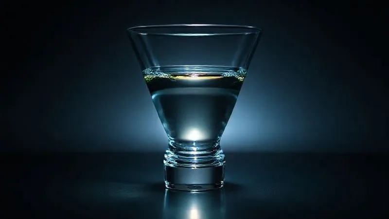 A photorealistic image of a clear, elegant funnel made of glass, with various layers of liquid representing different stages of a marketing funnel. The top layer is wide and bright, narrowing down to a focused, glowing bottom layer. Cinematic lighting, sharp focus, 8K hyper-detailed, professional photography, shot on a high-end DSLR.